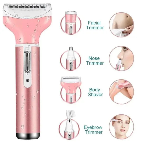 Máquina Depilatoria 4 en 1 Para Cuidado Corporal