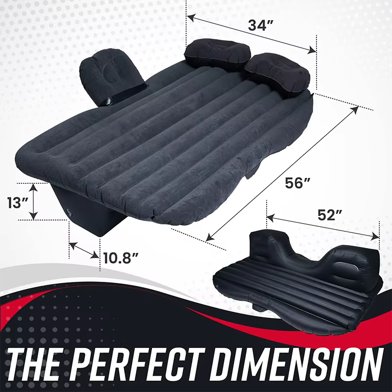 Colchón Inflable para Coche – Cama de Viaje Portátil