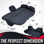 Colchón Inflable para Coche – Cama de Viaje Portátil